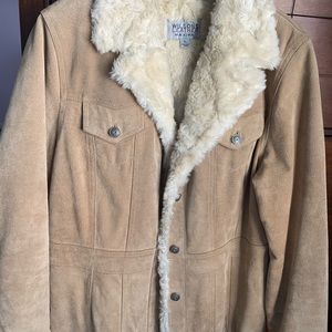 Wilson Leather brand suede winter coat